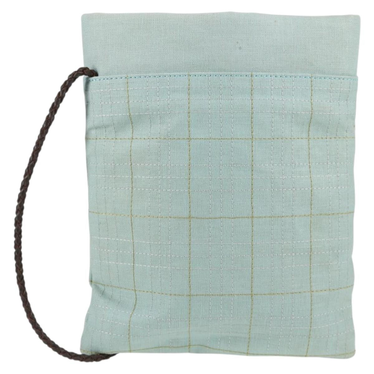 Burberry Vintage Shoulder Bag Canvas, BLUE, CANVAS, Shoulder bag