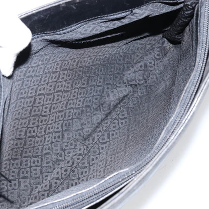 Bally Vintage Handbag Leather, BLACK, LEATHER, Handbag
