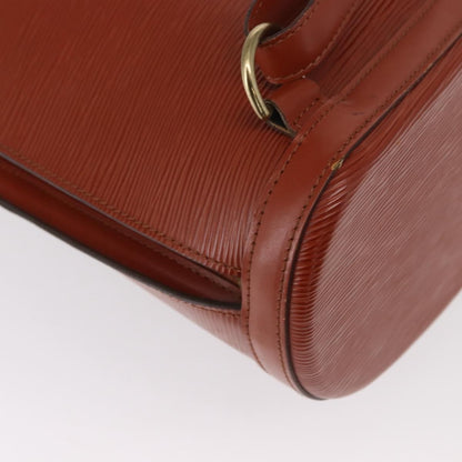 Louis Vuitton Gobelins Backpack Epi Leather, BROWN, LEATHER, Backpack