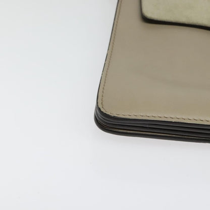 Chloe Faye Shoulder Bag Leather and Suede, BEIGE, SUEDE, Shoulder bag