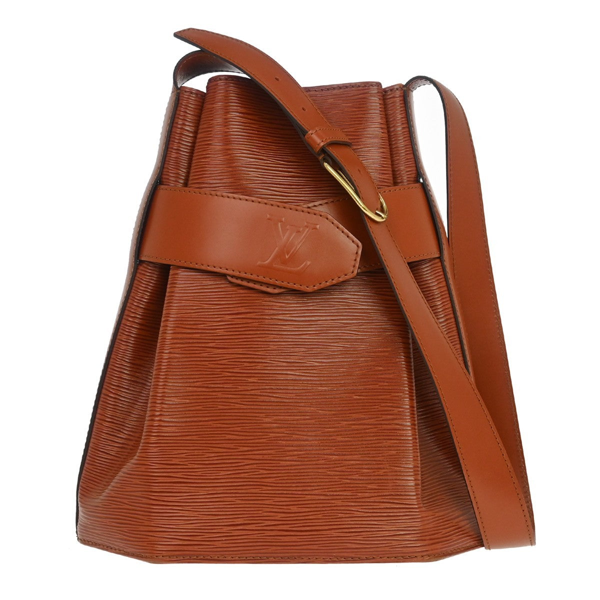 Louis Vuitton Vintage Sac d'Epaule Handbag Epi Leather, Brown, Leather, Shoulder Bag