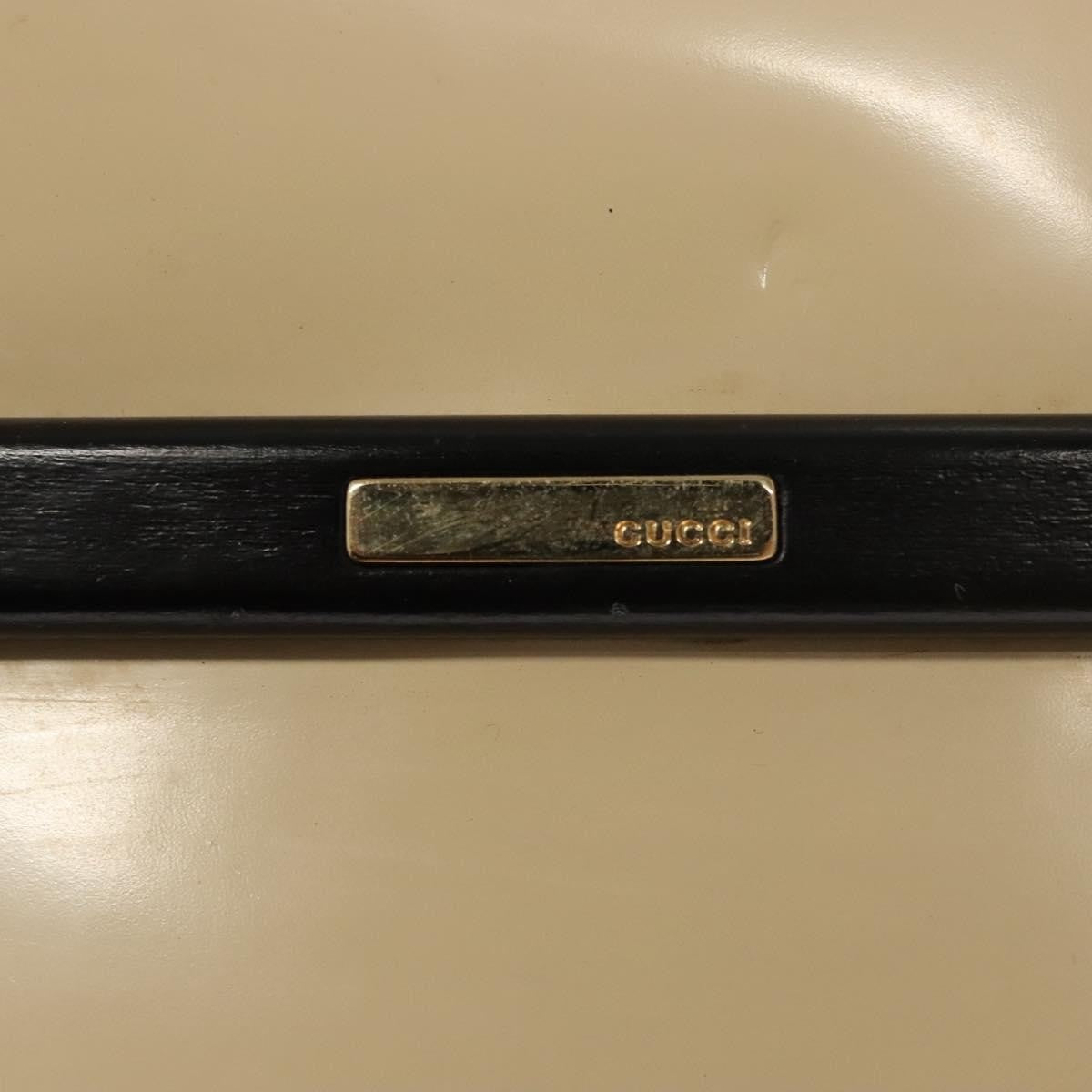Gucci Vintage Handbag Enamel, BEIGE, PATENT_LEATHER, Handbag