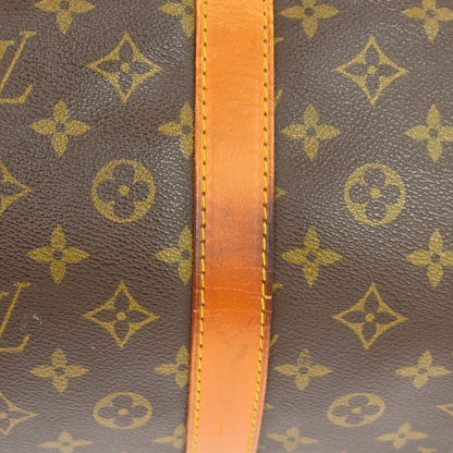 Louis Vuitton Keepall Bandouliere Bag Monogram Canvas, Brown, Canvas, Travel Bag