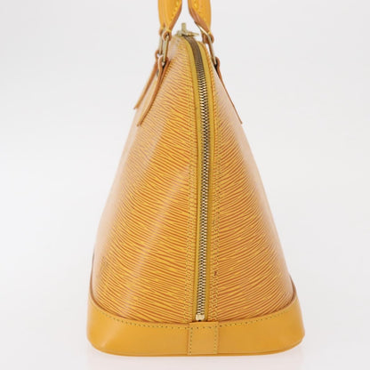 Louis Vuitton Alma Handbag Epi Leather, YELLOW, LEATHER, Handbag
