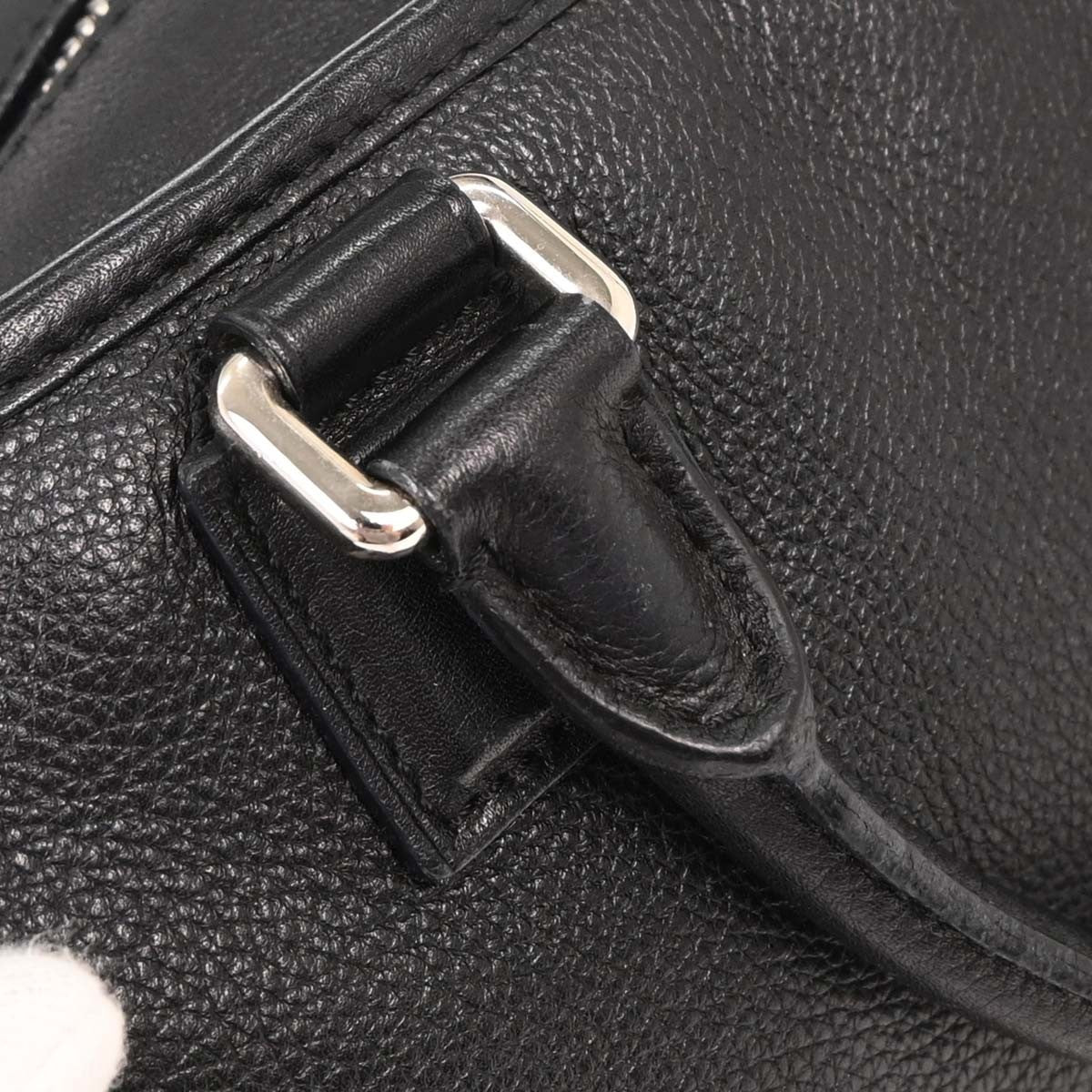 Loewe Amazona Bag Leather, BLACK, LEATHER, Handbag