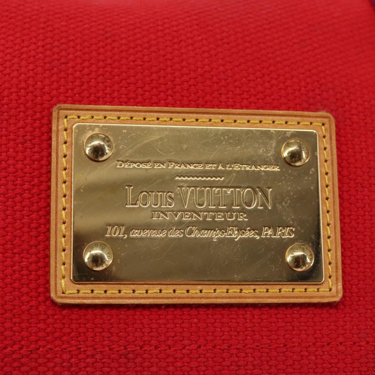 Louis Vuitton Antigua Besace Messenger Bag Canvas, RED, CANVAS, Shoulder bag