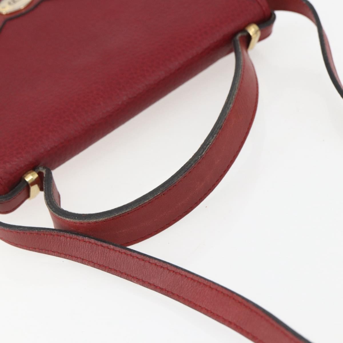 Christian Dior Vintage Handbag Leather, RED, LEATHER, Handbag