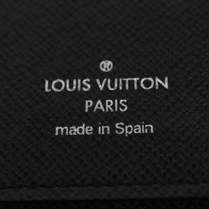 Louis Vuitton Zippy wallet vertical Taïga, GRAY, LEATHER, Wallets