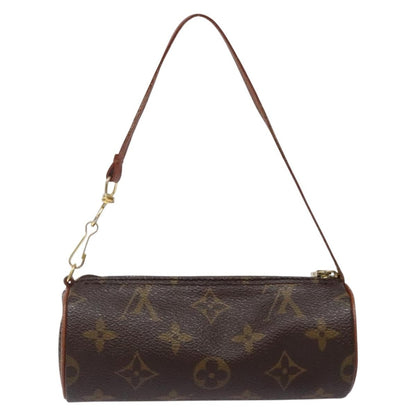 Louis Vuitton Papillon Pochette Monogram Canvas, BROWN, CANVAS, Clutche & pouche