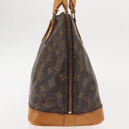 Louis Vuitton Alma Handbag Monogram Canvas, BROWN, CANVAS, Handbag