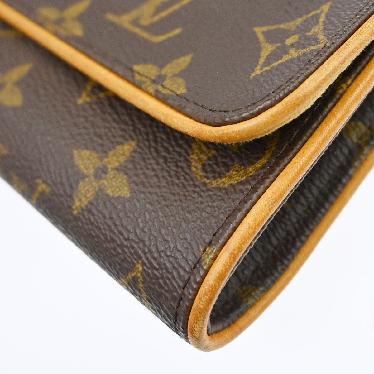 Louis Vuitton Twin Handbag Monogram Canvas, Brown, Canvas, Clutch