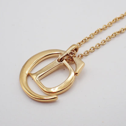 Christian Dior CD Logo necklace Metal, GOLD, GOLD_PLATED, Necklace