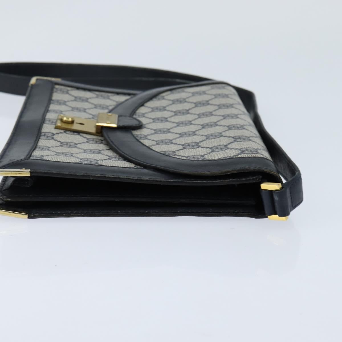 Gucci GG Supreme Messenger Bag GG canvas, NAVY, PVC, Shoulder bag