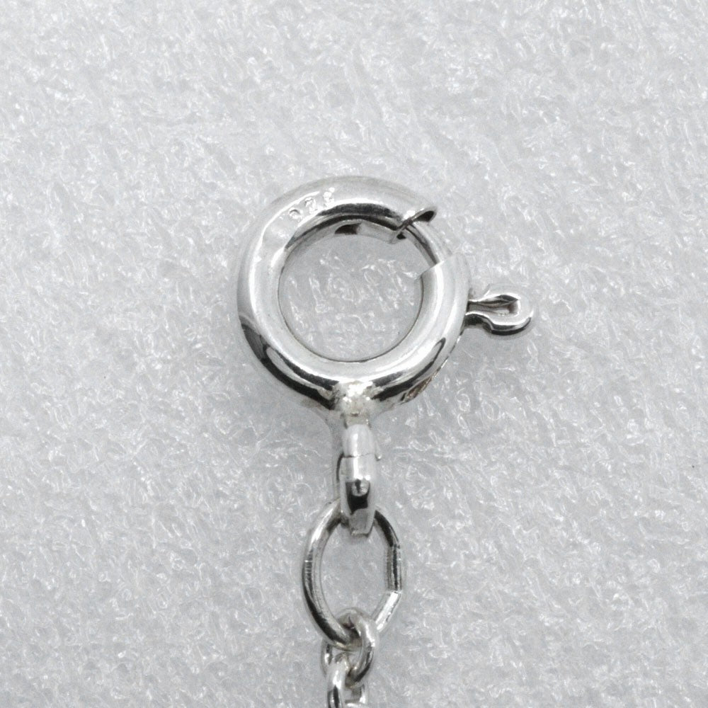 Tiffany & Co. Elsa Peretti Open Heart Pendant Necklace Sterling Silver, SILVER, SILVER, Necklace