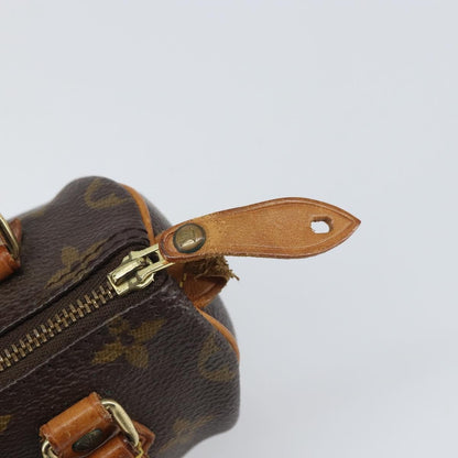 Louis Vuitton Speedy Mini HL Handbag Monogram Canvas, BROWN, CANVAS, Handbag