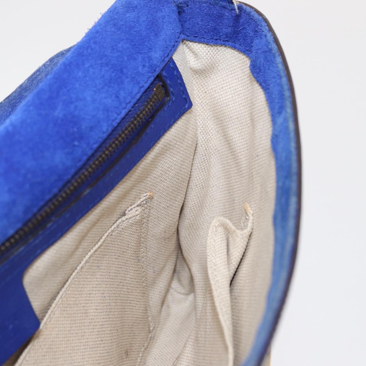 Gucci Bright Bit Shoulder Bag Patent, BLUE, PATENT_LEATHER, Shoulder bag
