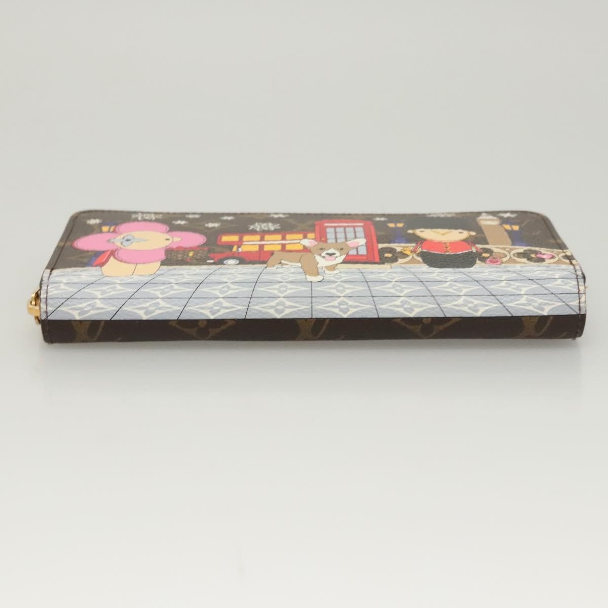 Louis Vuitton Porte-Monnaie Zippy Wallet Monogram Vivienne, BROWN, CANVAS, Wallets