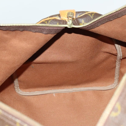 Louis Vuitton Keepall Bag Monogram Canvas, BROWN, CANVAS, Travel bag