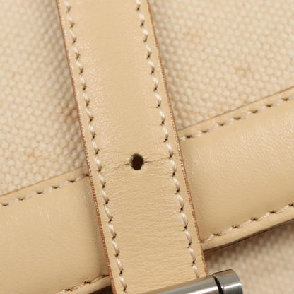 Burberry Vintage Handbag Canvas, BEIGE, CANVAS, Handbag