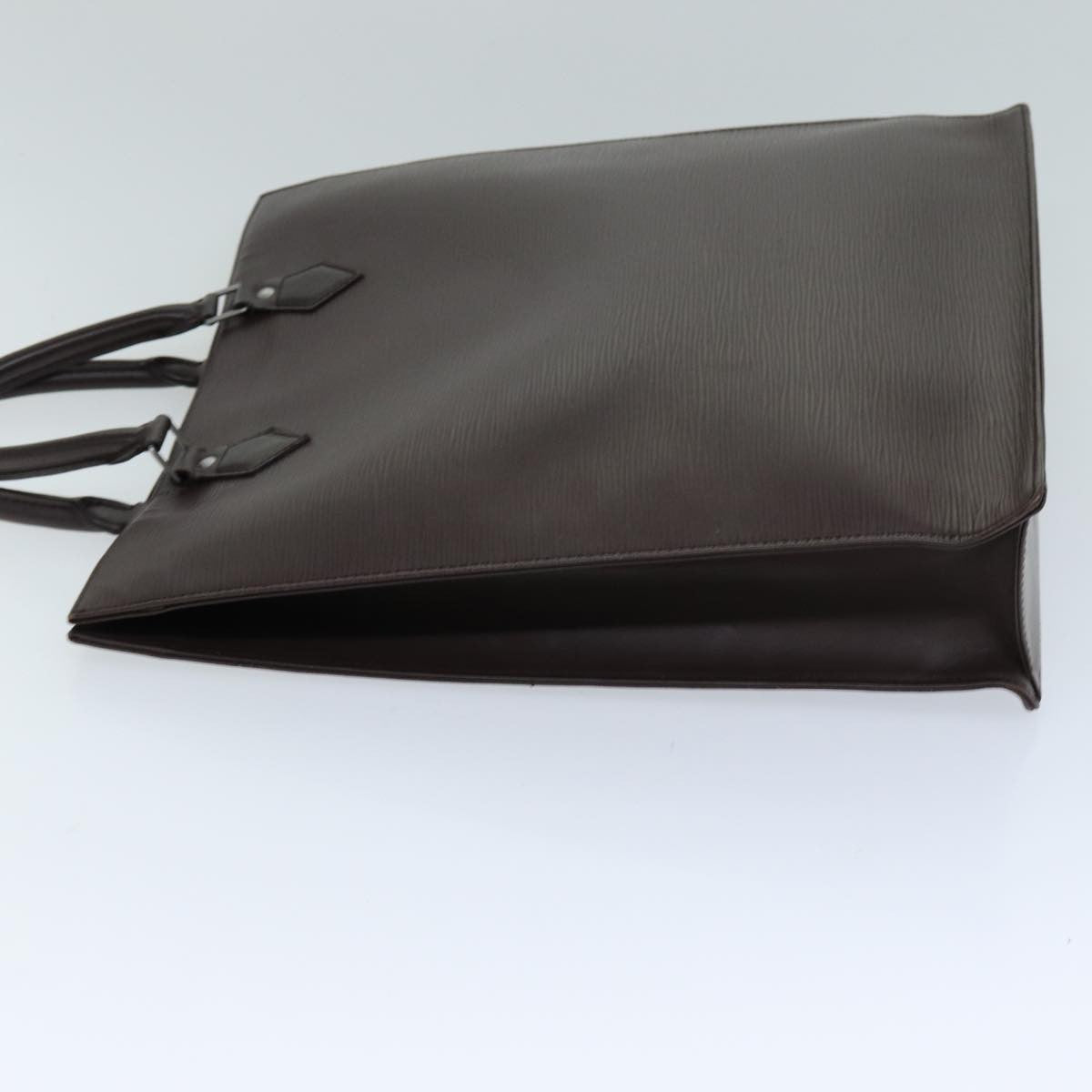 Louis Vuitton Sac Plat Bag Epi Leather, BROWN, LEATHER, Handbag