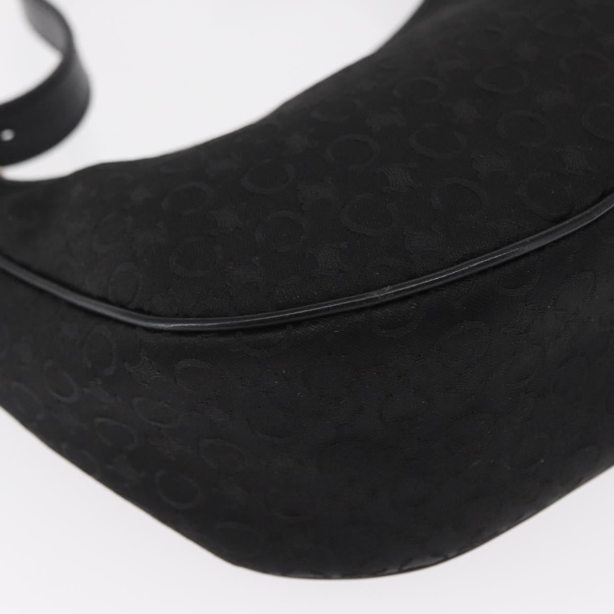 Celine Ava Bag Macadam canvas, BLACK, CANVAS, Handbag