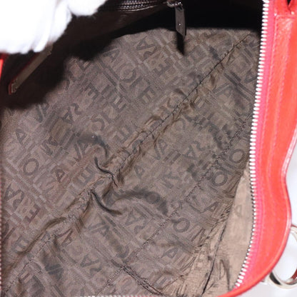 Salvatore Ferragamo Marisa Satchel Leather, RED, LEATHER, Shoulder bag