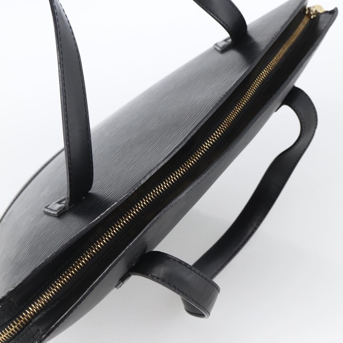 Louis Vuitton Saint Jacques NM Handbag Epi Leather, BLACK, LEATHER, Handbag