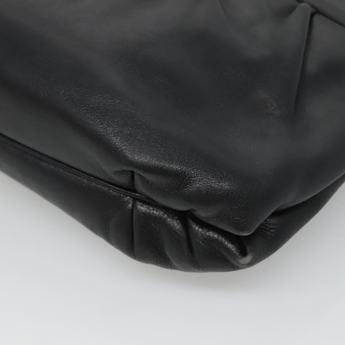 Celine Horse Carriage Shoulder bag Leather, BLACK, LEATHER, Shoulder bag