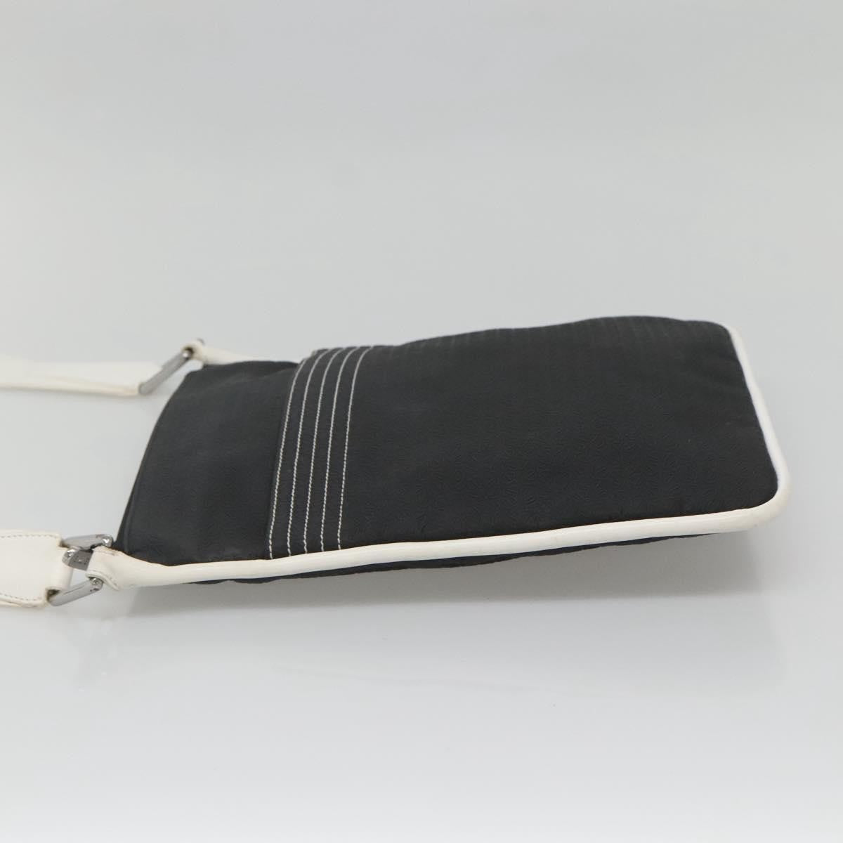 Loewe Anagram Shoulder Bag Leather, BLACK, LEATHER, Shoulder bag