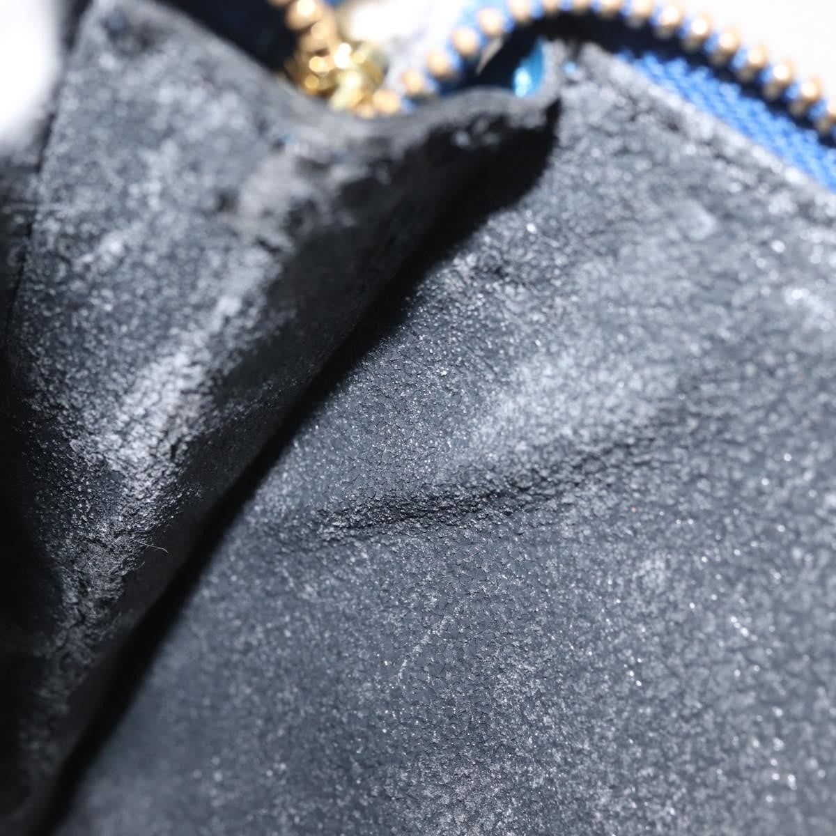 Louis Vuitton Pochette Accessoires Epi Leather, BLUE, LEATHER, Clutche & pouche