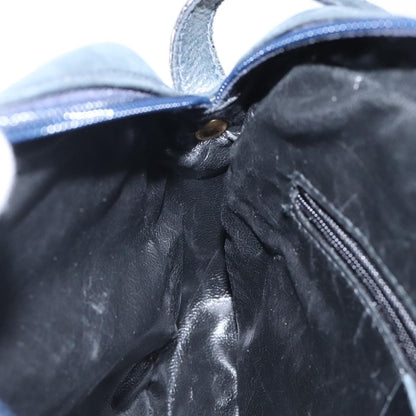 Salvatore Ferragamo Vala Shoulder Bag Suede, NAVY, SUEDE, Shoulder bag