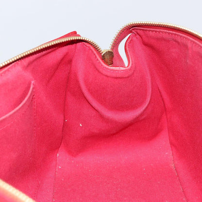 Louis Vuitton Rosewood Avenue Handbag Monogram Vernis, RED, PATENT_LEATHER, Handbag
