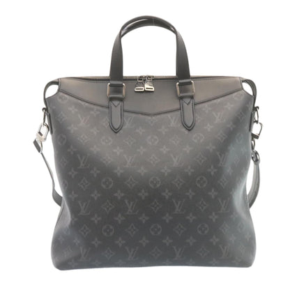 Louis Vuitton Explorer Tote Monogram Eclipse Canvas, BLACK, CANVAS, Tote bag