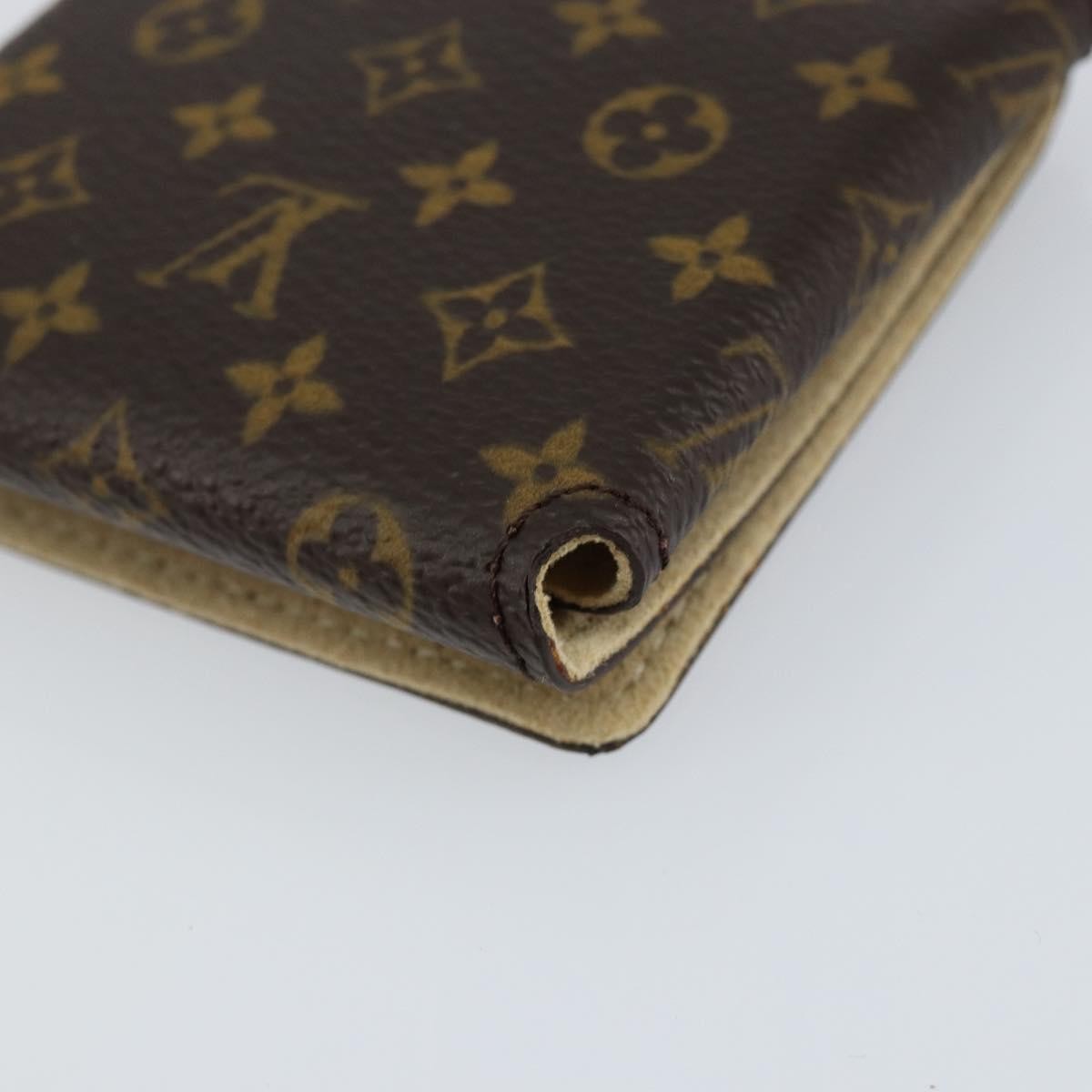 Louis Vuitton CASE JEWELRY BOX Canvas, BROWN, CANVAS, Wallets