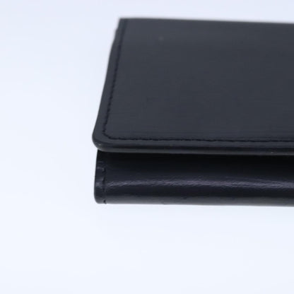 Louis Vuitton Envelope Business Card Holder Leather, BLACK, LEATHER, Card Holders