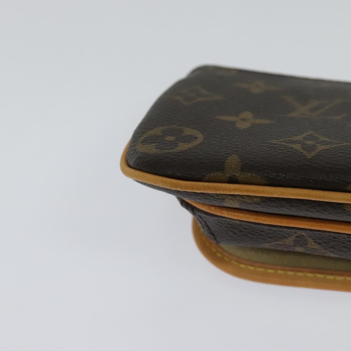 Louis Vuitton Tikal Wristlet Pochette Monogram Canvas, BROWN, CANVAS, Clutche & pouche