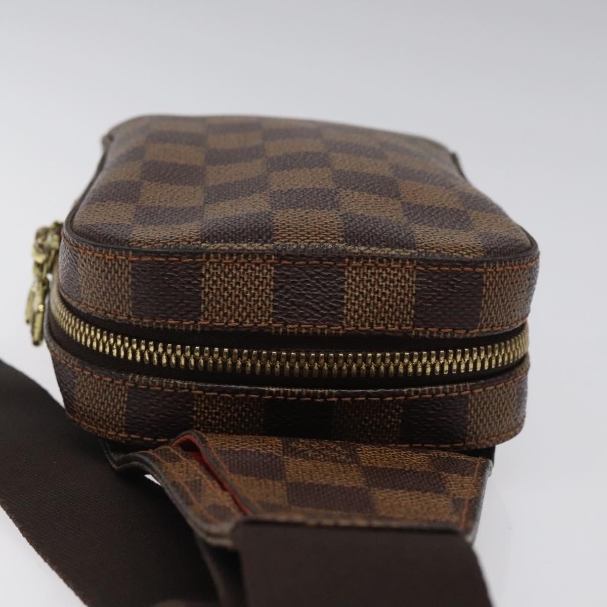 Louis Vuitton Geronimos Waist Bag Damier, BROWN, CANVAS, Shoulder bag
