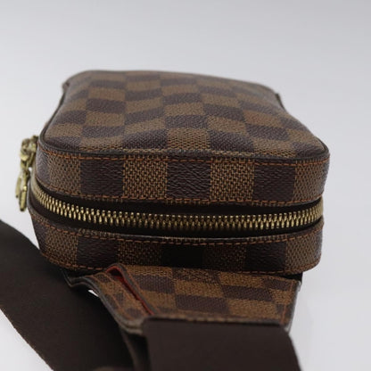 Louis Vuitton Geronimos Waist Bag Damier, BROWN, CANVAS, Shoulder bag