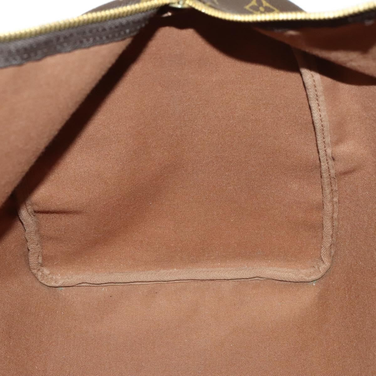 Louis Vuitton Keepall Bag Monogram Canvas, BROWN, CANVAS, Travel bag