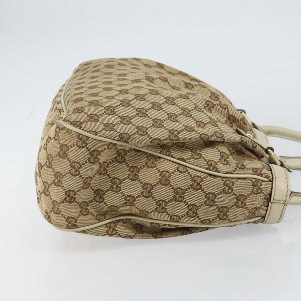 Gucci Sukey Top Handle Tote GG Canvas, BEIGE, CANVAS, Tote bag