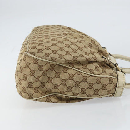 Gucci Sukey Top Handle Tote GG Canvas, BEIGE, CANVAS, Tote bag