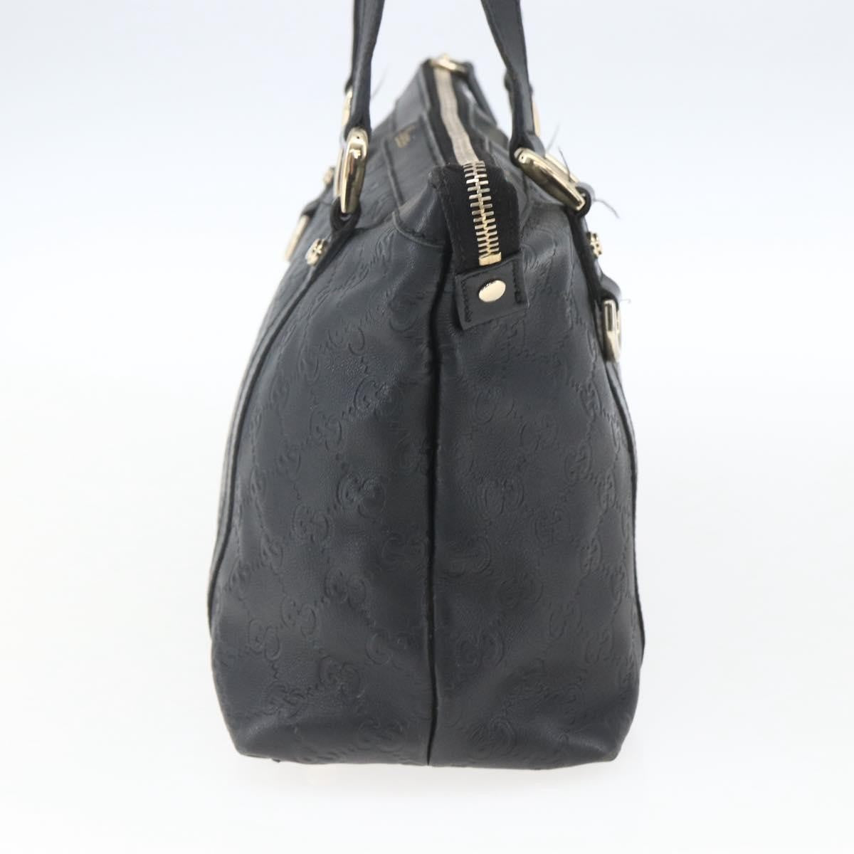 Gucci Abbey Zip Tote Guccissima, BLACK, CANVAS, Tote bag
