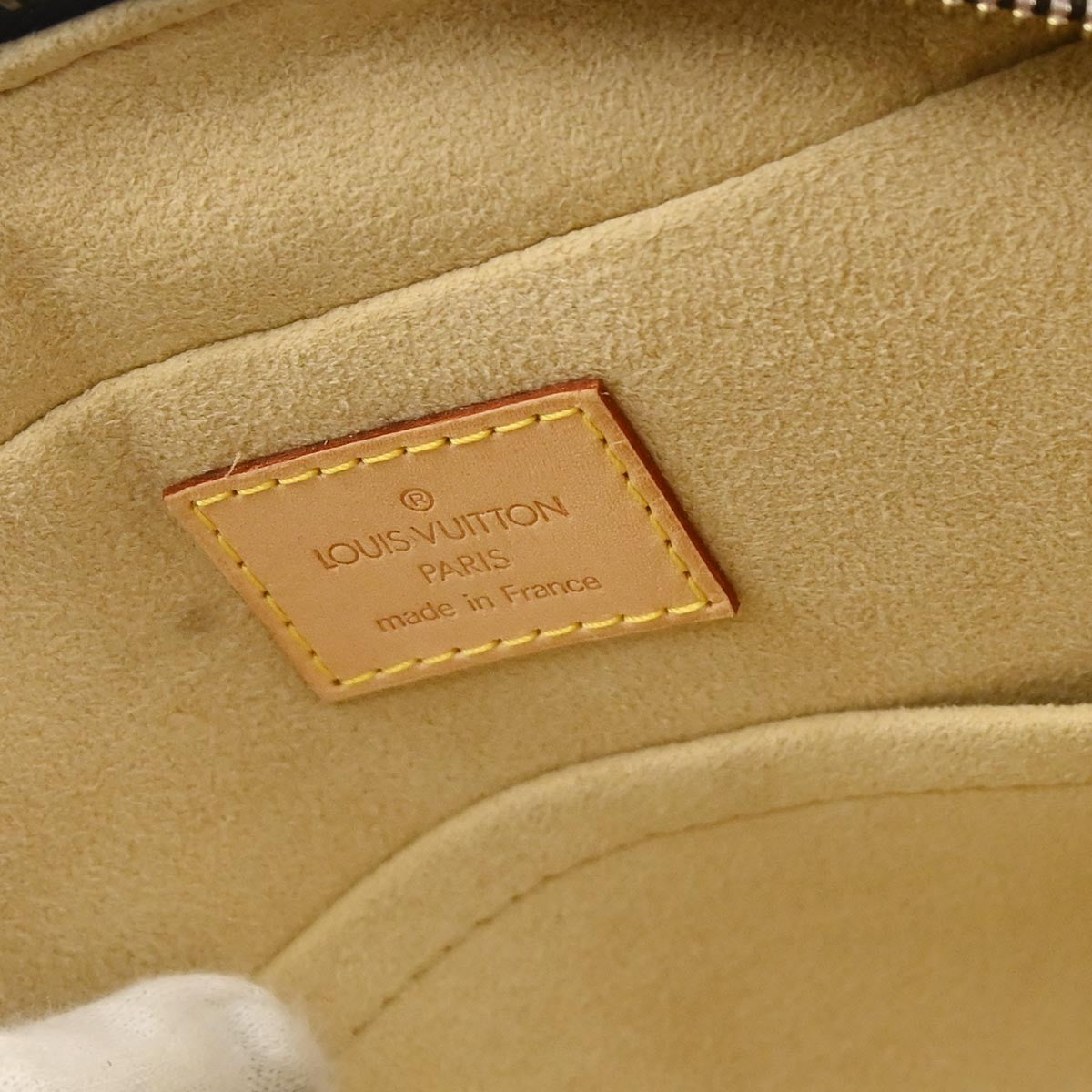 Louis Vuitton Manhattan Handbag Monogram Canvas, Brown, Canvas, Handbag