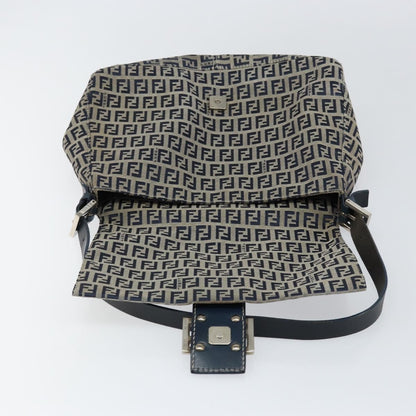 Fendi Mama Forever Bag Zucchino Canvas, NAVY, CANVAS, Tote bag