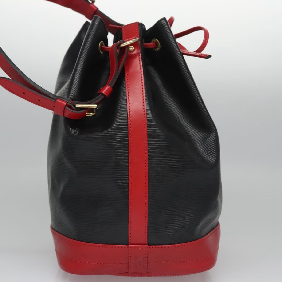 Louis Vuitton Noe Handbag Epi Leather, BLACK, LEATHER, Handbag