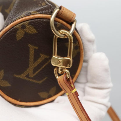 Louis Vuitton Papillon Pochette Monogram Canvas, BROWN, CANVAS, Handbag