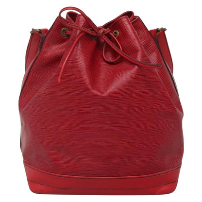 Louis Vuitton Noe Handbag Epi Leather, RED, LEATHER, Handbag