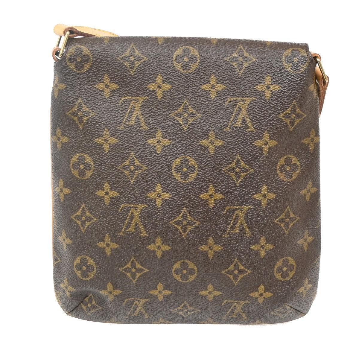 Louis Vuitton Musette Salsa Handbag Monogram Canvas, Brown, Leather, Shoulder Bag