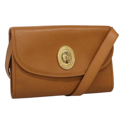 Christian Dior CD Shoulder bag Leather, BEIGE, LEATHER, Shoulder bag