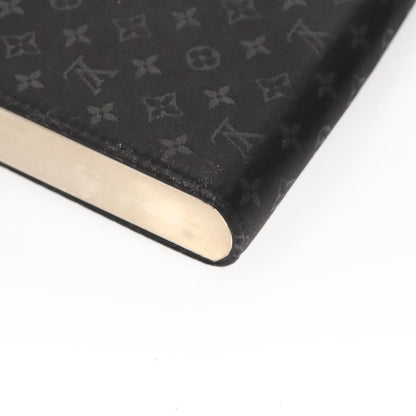 Louis Vuitton Saint Ange Handbag Monogram Satin, BLACK, SATIN, Handbag